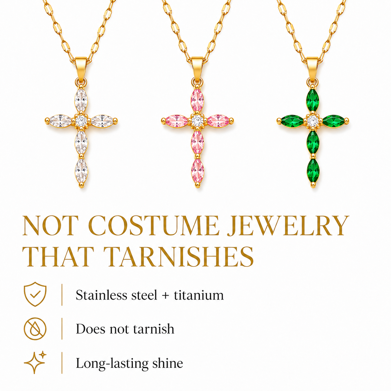 Sacred Cross — Christian Jewelry