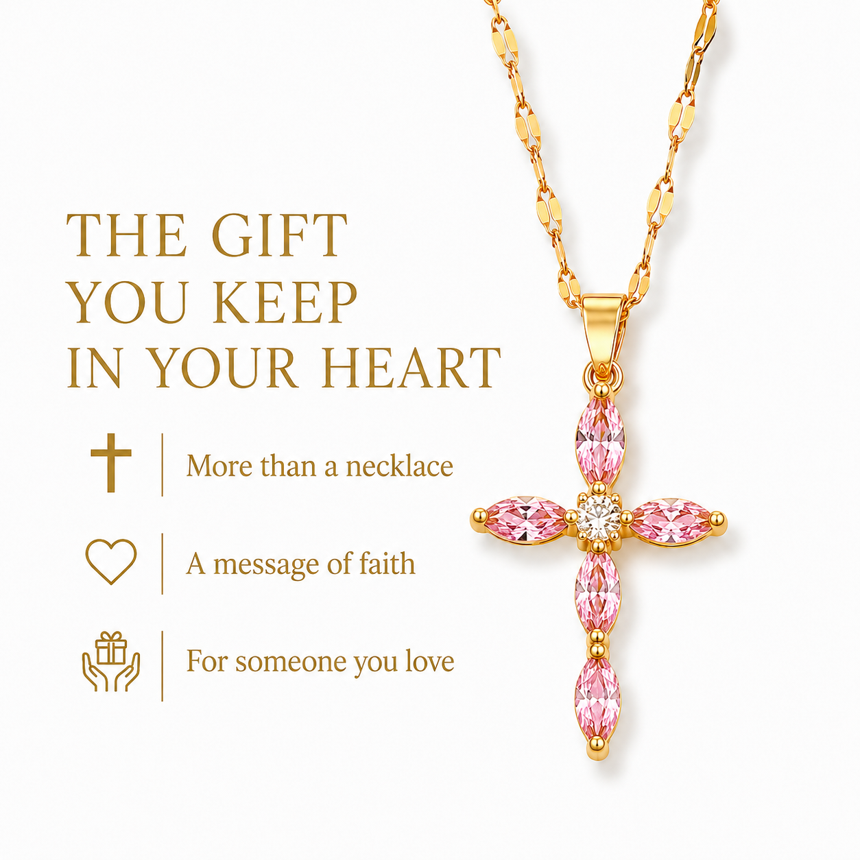 Sacred Cross — Christian Jewelry