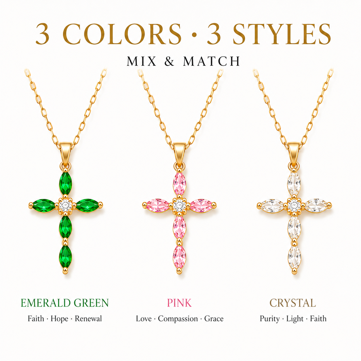 Sacred Cross — Christian Jewelry
