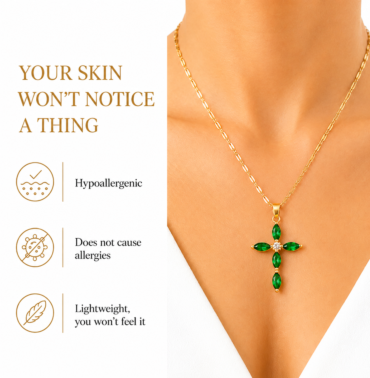 Sacred Cross — Christian Jewelry