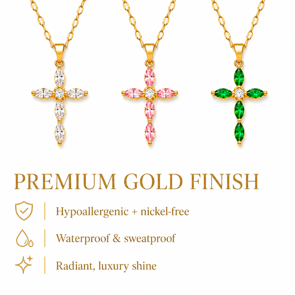Sacred Cross — Christian Jewelry